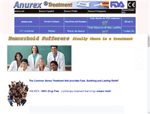 Tablet Screenshot of anurex.com